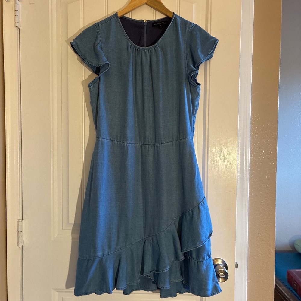 Banana Republic Light Blue Denim Dress Size 6